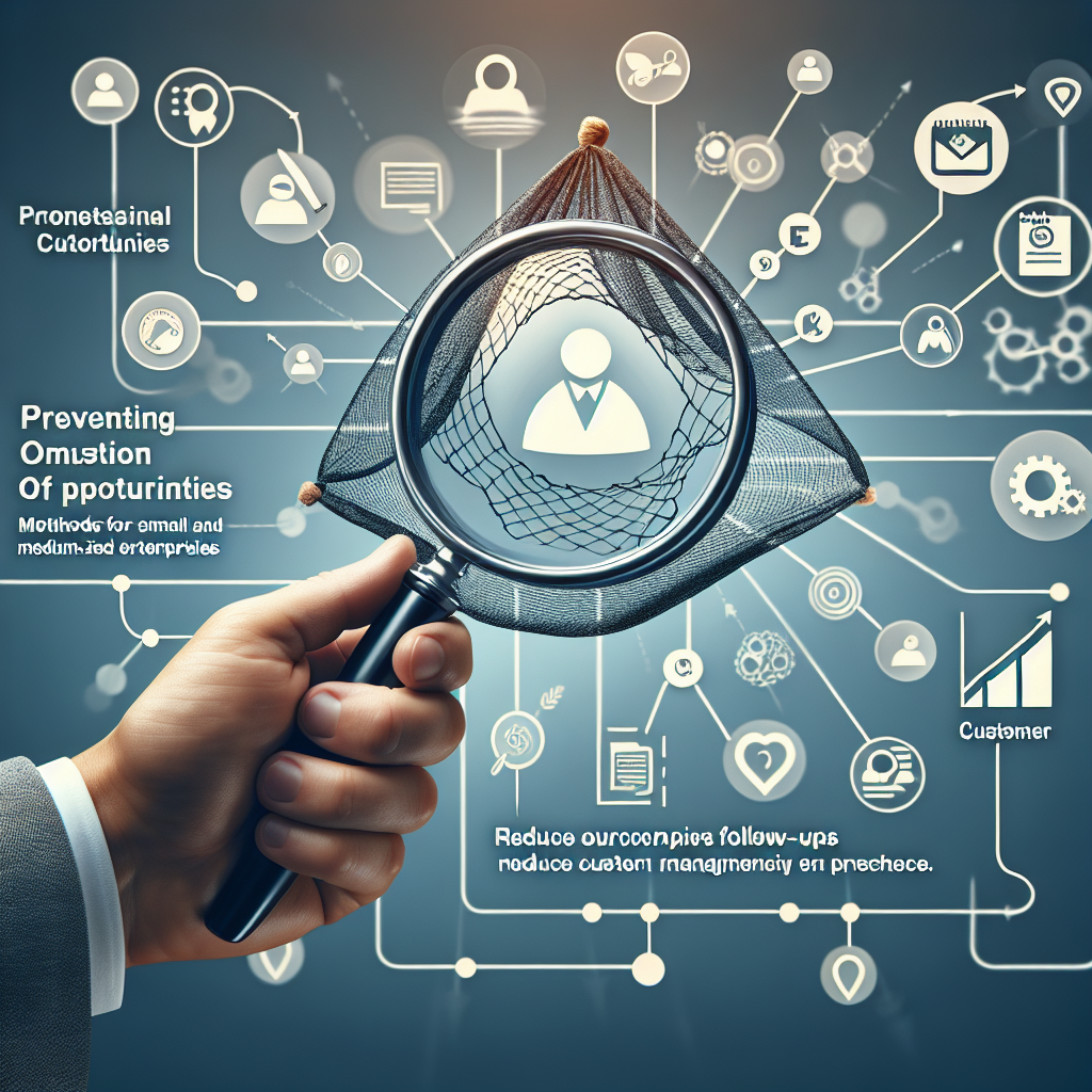 見込み客のフォロー漏れを防止する仕組みづくりとは？中小企業がCRMで取りこぼしを減らす方法